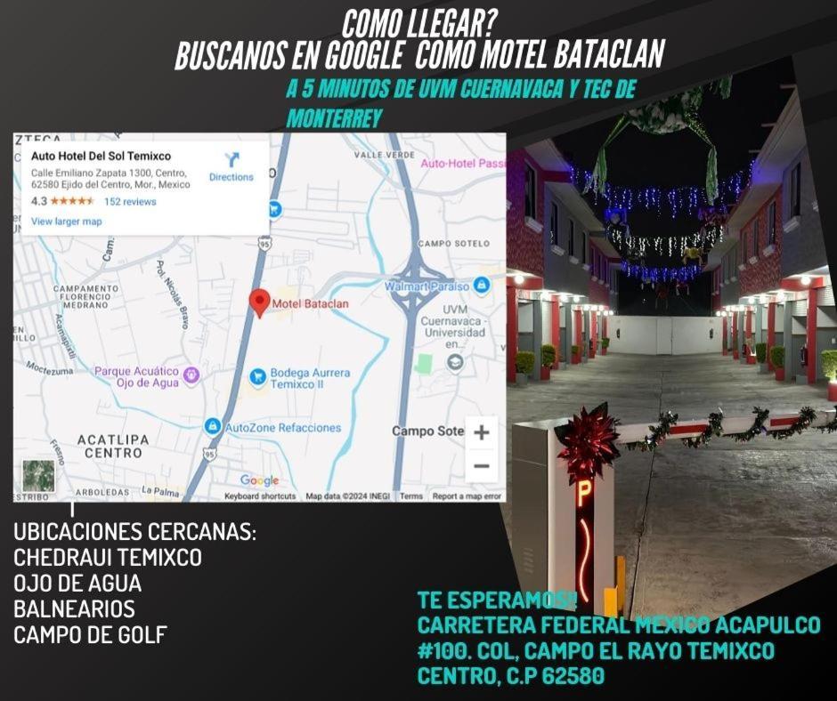 Hotel Bataclan Temixco Ngoại thất bức ảnh